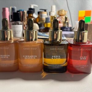 Eau de Parfum Oil Set - Cinnamon, Amber, Lilac